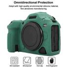 For Canon EOS R5 Mark II / R5II Glossy Soft Silicone Protective Case(Green) - 3