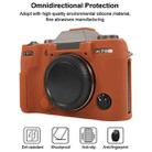For FUJIFILM X-T50 Glossy Soft Silicone Protective Case(Orange) - 3