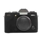 For FUJIFILM X-T50 Glossy Soft Silicone Protective Case(Black) - 1