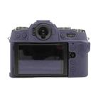 For FUJIFILM X-T50 Glossy Soft Silicone Protective Case(Blue) - 2