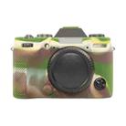 For FUJIFILM X-T50 Glossy Soft Silicone Protective Case(Camouflage) - 1
