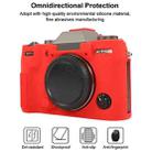 For FUJIFILM X-T50 Glossy Soft Silicone Protective Case(Red) - 3