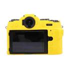 For FUJIFILM X-T50 Glossy Soft Silicone Protective Case(Yellow) - 2