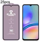 For Samsung Galaxy A06s 25pcs 9H 0.4mm High Aluminum Large Arc Tempered Glass Film - 1