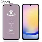 For Samsung Galaxy A25 4G 25pcs 9H 0.4mm High Aluminum Large Arc Tempered Glass Film - 1