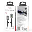 Yesido CA199 27W Type-C to 8 Pin Streamer Light Data Cable, Length: 1.2m(Grey) - 4