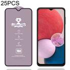 For Samsung Galaxy F13 25pcs 9H 0.4mm High Aluminum Large Arc Tempered Glass Film - 1