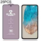 For Samsung Galaxy M35 25pcs 9H 0.4mm High Aluminum Large Arc Tempered Glass Film - 1