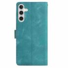 For Samsung Galaxy A17 5G Rose Flower Embossing Pattern Leather Phone Case(Green) - 3