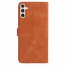 For Samsung Galaxy A05S Rose Flower Embossing Pattern Leather Phone Case(Brown) - 3