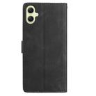 For Samsung Galaxy A06 Rose Flower Embossing Pattern Leather Phone Case(Black) - 3