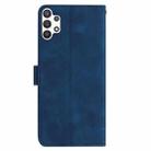 For Samsung Galaxy A32 5G Rose Flower Embossing Pattern Leather Phone Case(Dark Blue) - 3