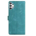 For Samsung Galaxy A32 5G Rose Flower Embossing Pattern Leather Phone Case(Green) - 3