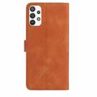 For Samsung Galaxy A52 Rose Flower Embossing Pattern Leather Phone Case(Brown) - 3
