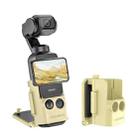 For DJI OSMO Pocket 3 Sunnylife Multifunctional Magnetic Mount Tabletop Base Bracket(Yellow) - 1