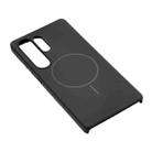 For Samsung Galaxy S25 5G 3-Side Coverage Thin Circle MagSafe Phone Case(Black) - 2