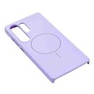 For Samsung Galaxy S25 5G 3-Side Coverage Thin Circle MagSafe Phone Case(Purple) - 2