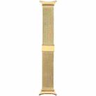 For Samsung Galaxy Watch Ultra 47mm Milanese Integrated Buckle Metal Watch Band(Gold) - 3