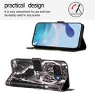 For Google Pixel 9a Colored Drawing Pattern Plain Weave Leather Phone Case(Black And White Tiger) - 3
