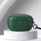 For Sony WF-1000XM5 Oily Leather Split Earphone Case(Green) - 1