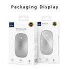 WIWU Wimic Lite WM101 2.4G Simple Office Home Rechargeable Mute Wireless Mouse(Black) - 4