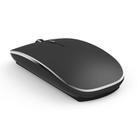 WIWU Wimic Lite WM101 2.4G Simple Office Home Rechargeable Mute Wireless Mouse(Black) - 5