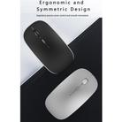 WIWU Wimic Lite WM102 2.4G Simple Office Home Rechargeable Mute Wireless Mouse(Silver) - 2