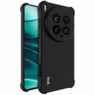 For vivo X200 Ultra imak Shockproof Airbag TPU Phone Case(Matte Black) - 1