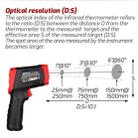 TRSI TA600A+ Infrared Thermometer Measuring Range -32 to 400 Degrees Celsius - 4