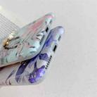 For iPhone 11 Pro Max Colorful Laser Flower Series TPU Mobile Phone Case with Diamond Ring Holder(Rose) - 3