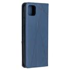 For OPPO Realme C11 Rhombus Texture Horizontal Flip Magnetic Leather Case with Holder & Card Slots(Blue) - 3