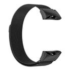 For Garmin Forerunner 45 / 45S / Swim 2 xDfind Milanese Metal Watch Band(Black) - 3