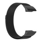 For Garmin Forerunner 35 / 30 xDfind Milanese Metal Watch Band(Black) - 3