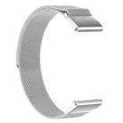 For Garmin Fenix 8/7X/6X/5X 26mm xDfind Milanese Quick Release Metal Watch Band(Silver) - 3