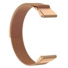 For Garmin Fenix 8/7X/6X/5X 26mm xDfind Milanese Quick Release Metal Watch Band(Rose Gold) - 3