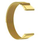 For Garmin Fenix 8/7S/6S/5S 20mm xDfind Milanese Quick Release Metal Watch Band(Gold) - 3