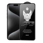 For iPhone 15 Pro WK WTP-012 KinKong 0.25mm 9H 4D Curved Privacy Tempered Glass Film - 1
