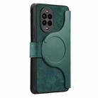 For Huawei nova 13 Pro CaseNeo MagSafe RFID Anti-theft Zipper Wallet Retro Leather Phone Case(Green) - 3