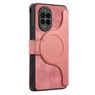 For Huawei nova 13 Pro CaseNeo MagSafe RFID Anti-theft Zipper Wallet Retro Leather Phone Case(Pink) - 3