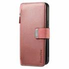 For Huawei Pura 70 Ultra CaseNeo MagSafe RFID Anti-theft Zipper Wallet Retro Leather Phone Case(Pink) - 2