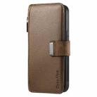 For Honor 90 Lite CaseNeo MagSafe RFID Anti-theft Zipper Wallet Retro Leather Phone Case(Brown) - 2