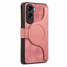For Honor 90 Lite CaseNeo MagSafe RFID Anti-theft Zipper Wallet Retro Leather Phone Case(Pink) - 3