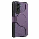 For Honor 90 Lite CaseNeo MagSafe RFID Anti-theft Zipper Wallet Retro Leather Phone Case(Purple) - 3
