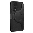 For Honor 90 CaseNeo MagSafe RFID Anti-theft Zipper Wallet Retro Leather Phone Case(Black) - 3