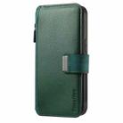 For Honor X8 5G CaseNeo MagSafe RFID Anti-theft Zipper Wallet Retro Leather Phone Case(Green) - 2