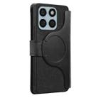 For Honor X8b CaseNeo MagSafe RFID Anti-theft Zipper Wallet Retro Leather Phone Case(Black) - 3