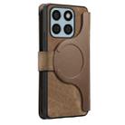 For Honor X8b CaseNeo MagSafe RFID Anti-theft Zipper Wallet Retro Leather Phone Case(Brown) - 3
