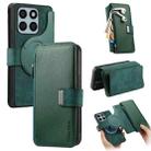 For Honor X8b CaseNeo MagSafe RFID Anti-theft Zipper Wallet Retro Leather Phone Case(Green) - 1