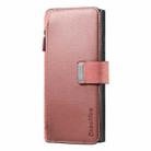For Samsung Galaxy S25 Ultra 5G CaseNeo MagSafe RFID Anti-theft Zipper Wallet Retro Leather Phone Case(Pink) - 2