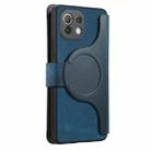 For Xiaomi Mi 11 Lite CaseNeo MagSafe RFID Anti-theft Zipper Wallet Retro Leather Phone Case(Blue) - 3